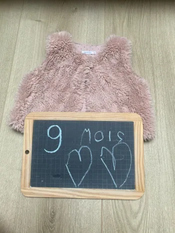 Gilet fausse fourrure bout’chou