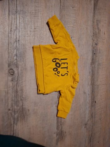 Pull jaune n°316