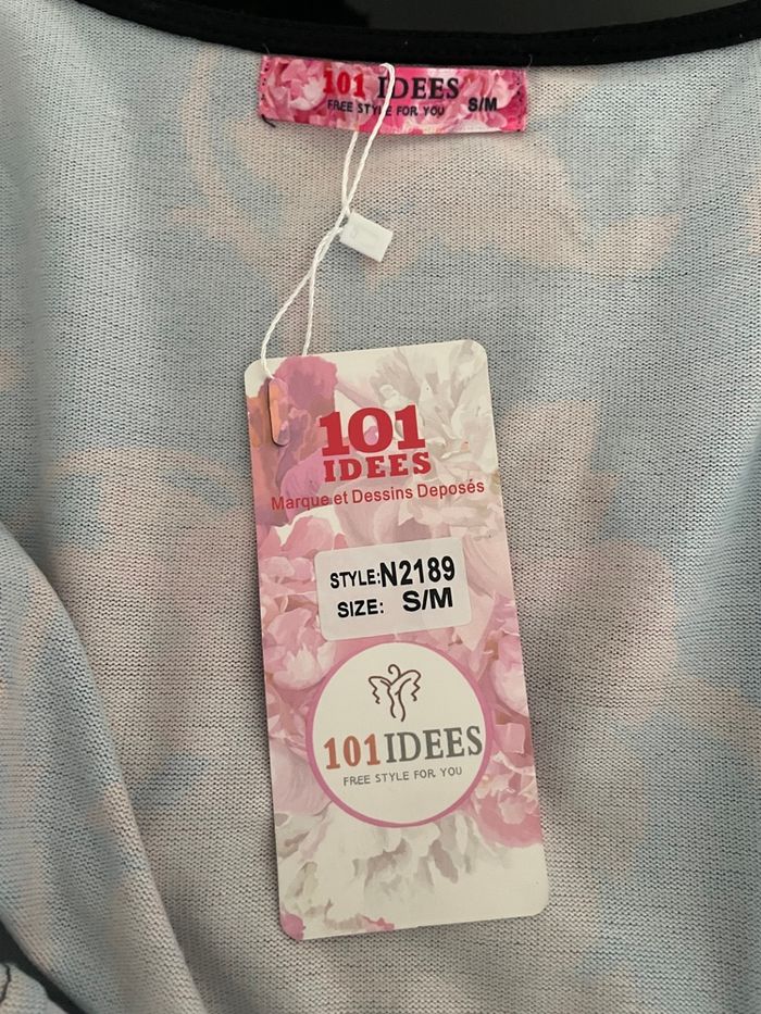 Robe portefeuille imprimée 101 Idées – T. S/M - photo numéro 8