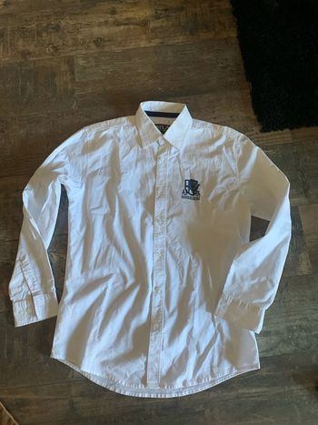 Chemise blanche petit logo