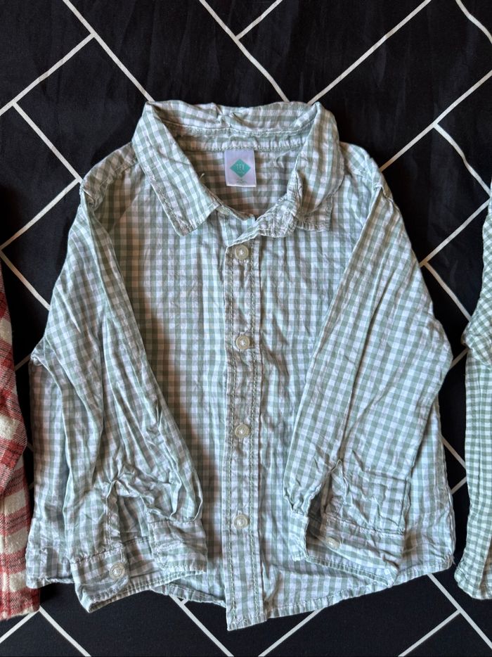 Lot de 3 chemises garçon - 23 mois – Tex Baby 🍁👶🏼 - photo numéro 4