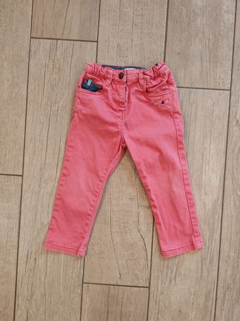Jean rose taille 2 ans