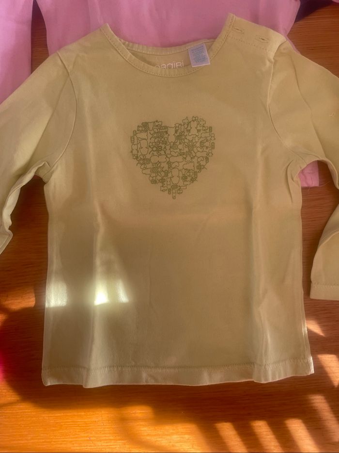 8 t shirt manches longues fille 18 mois - photo numéro 2