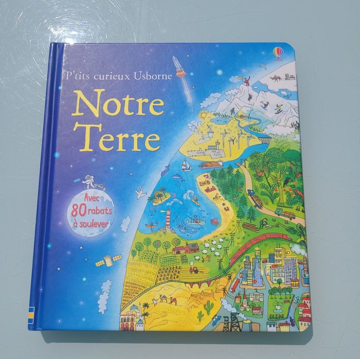 P'tits curieux Usborne 🌎 Notre Terre 🌎 80 rabats - photo numéro 2
