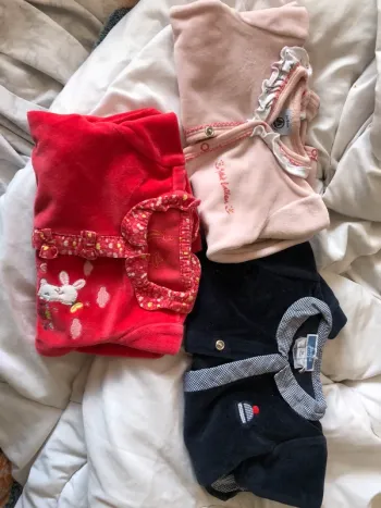Pyjamas velour 56cm