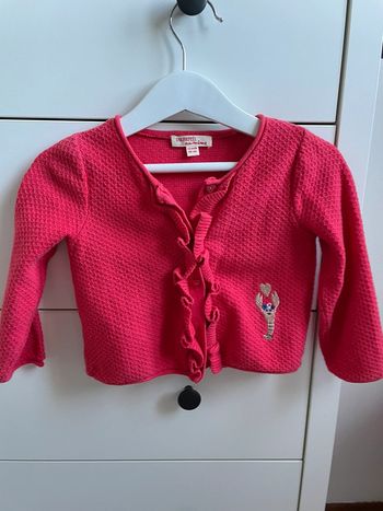 Gilet fantaisie 18 mois