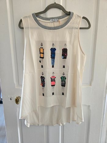 Haut fluide sans manches T.M/L