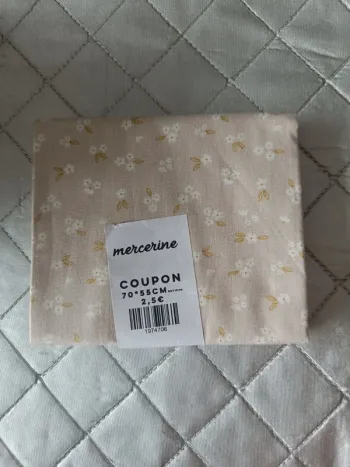 Coupon imprimé fleuri
