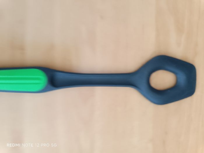 Cuillère plate à trou Tupperware neuve - photo numéro 6