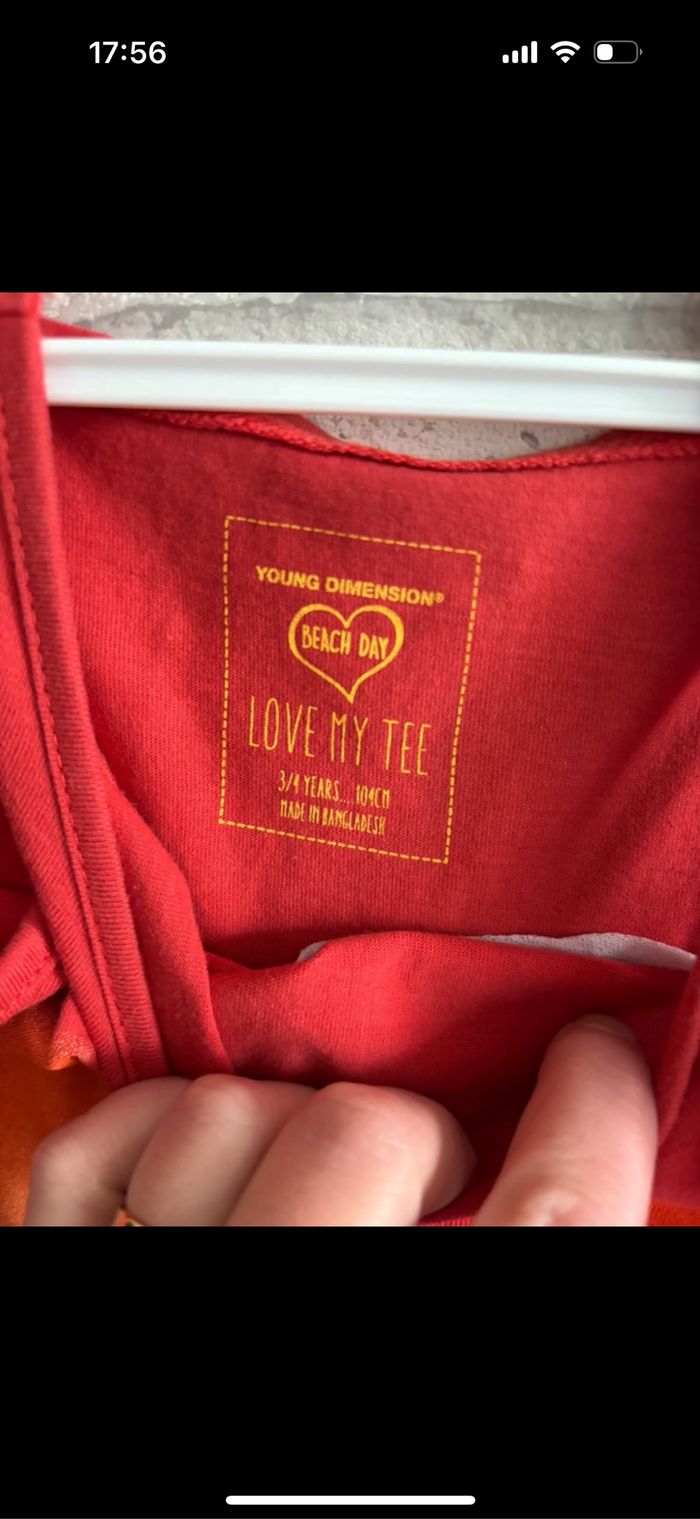 débardeur young dimension taille 3/4 ans - photo numéro 3