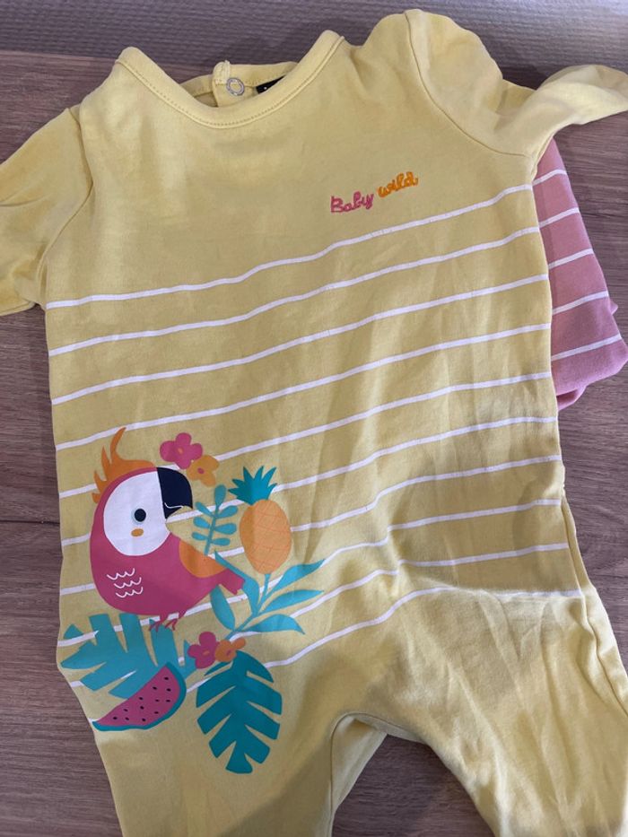 Lot de 2 pyjamas légers perroquet 🦜 - photo numéro 2