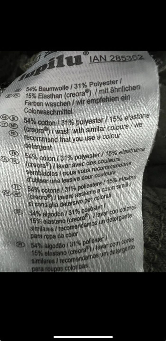 Leggings taille 4 à 6 ans / 110 cm en parfait état .lupilu - photo numéro 4