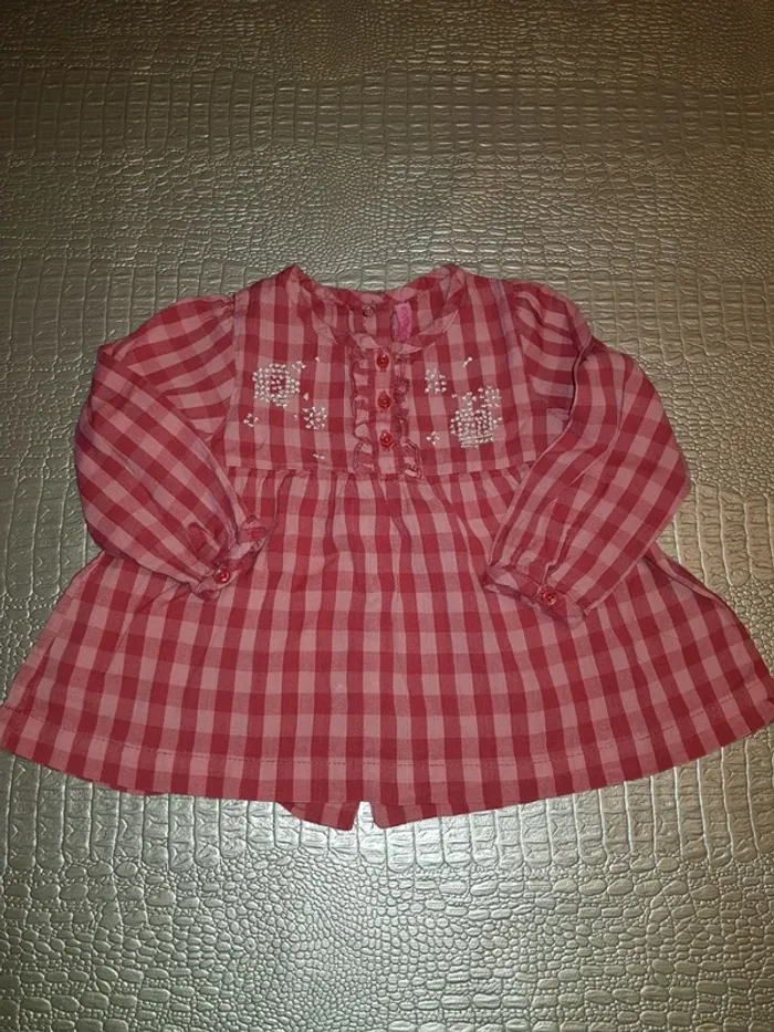 Ensemble blouse et legging 6 mois - photo numéro 2