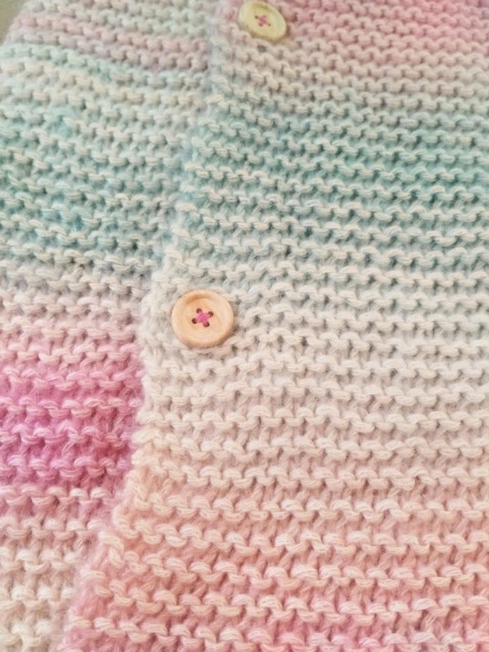 Gigoteuse en mailles fille 0-3 mois - photo numéro 2