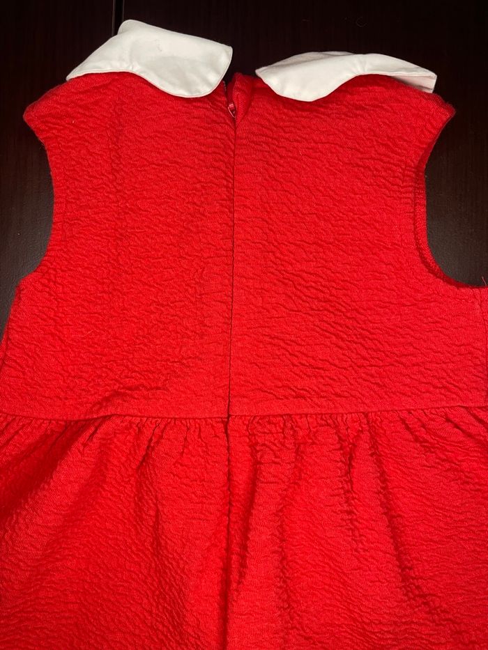 Robe bebe rouge Kiabi 12mois - photo numéro 4