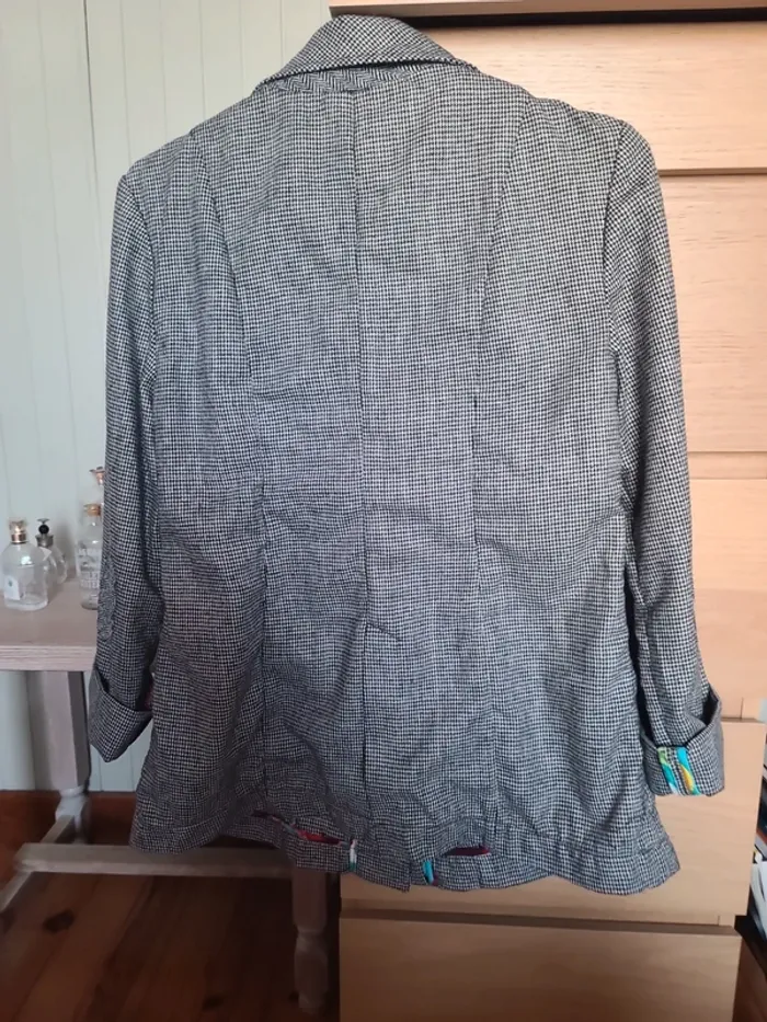 Veste pied de poule 40 - photo numéro 3