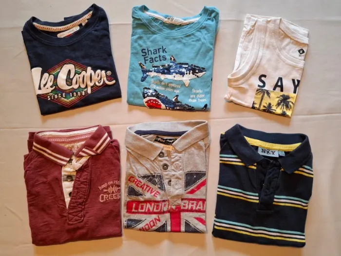 Gros Lot tee-shirt short garçon 5 ans été - photo numéro 3