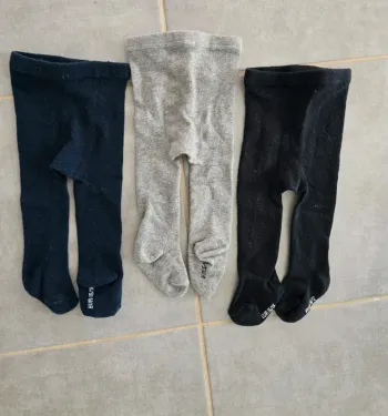 Lot de 3 collant bebe