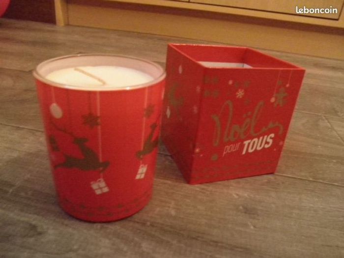 Bougie de Noel parfumée
