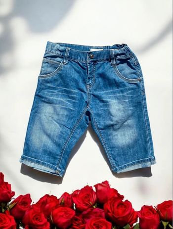 🌹 Short/pantacourt en jean  bleu "Name It" - garçon Taille 12 ans 🌹