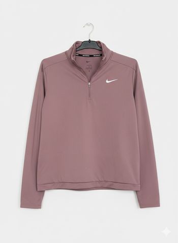 Haut Nike Running Dri-Fit rose – manches longues – XL