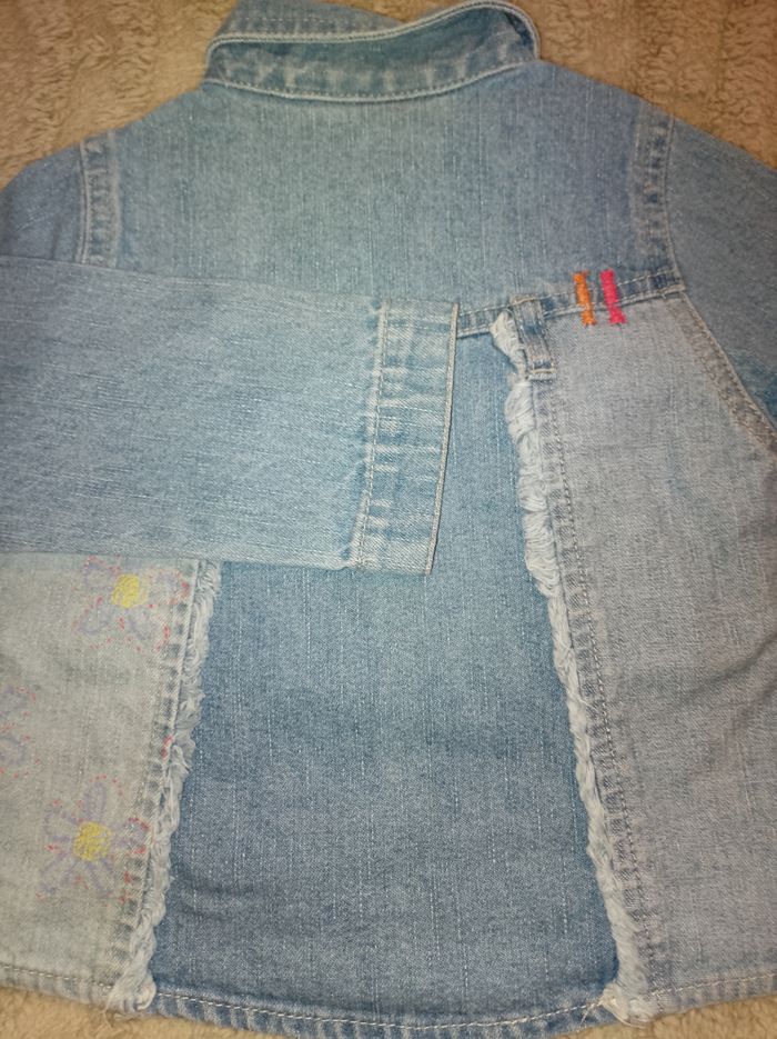 Veste en jean souple - photo numéro 7