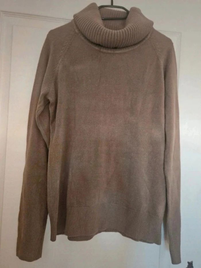 Pull marron - Camaïeu - photo numéro 2