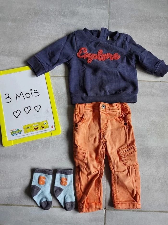 Ensemble tape à l'œil explore 3 mois