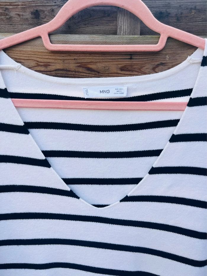 Pull à rayures - Taille L - photo numéro 5