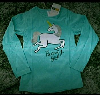 Tee shirt Licorne manches longues