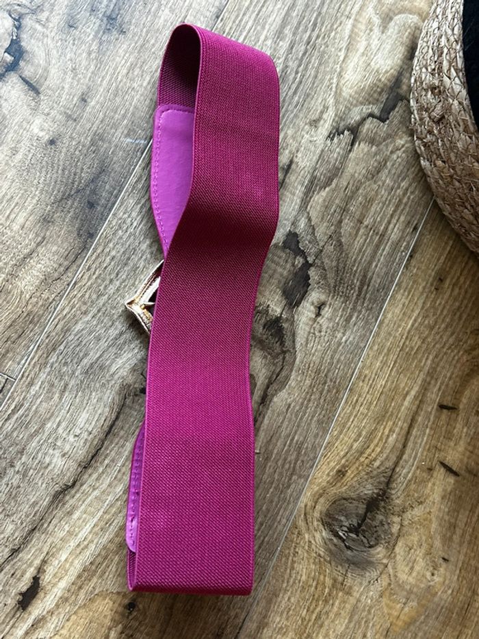Ceinture fushia extensible - photo numéro 5