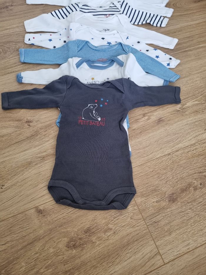Lot 11 bodies petit bateau - photo numéro 5