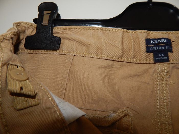 Pantalon garçon toile 12 ans - photo numéro 3