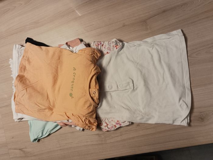 Lot de 8 hauts manche courte - photo numéro 2