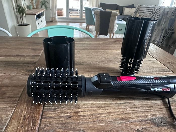 Brosse soufflante rotative Babyliss ROTATING 800 - 2 têtes et notices - photo numéro 2