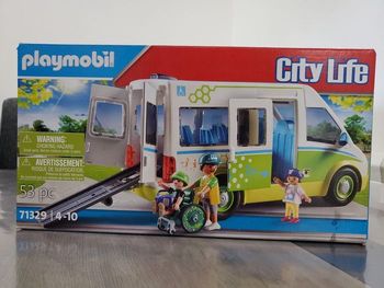 Playmobil 71329 City Life - Bus Scolaire.