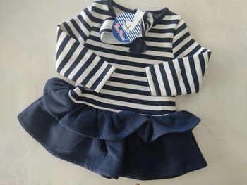 Robe + bandeau taille 18 mois