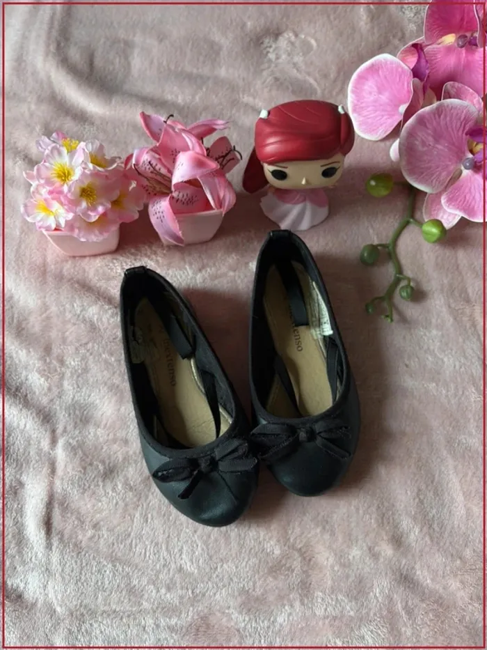 Ballerines noires Inextenso - Pointure 26 - Très bon état - photo numéro 1