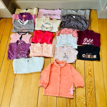 Lot hiver fille 18 mois 
