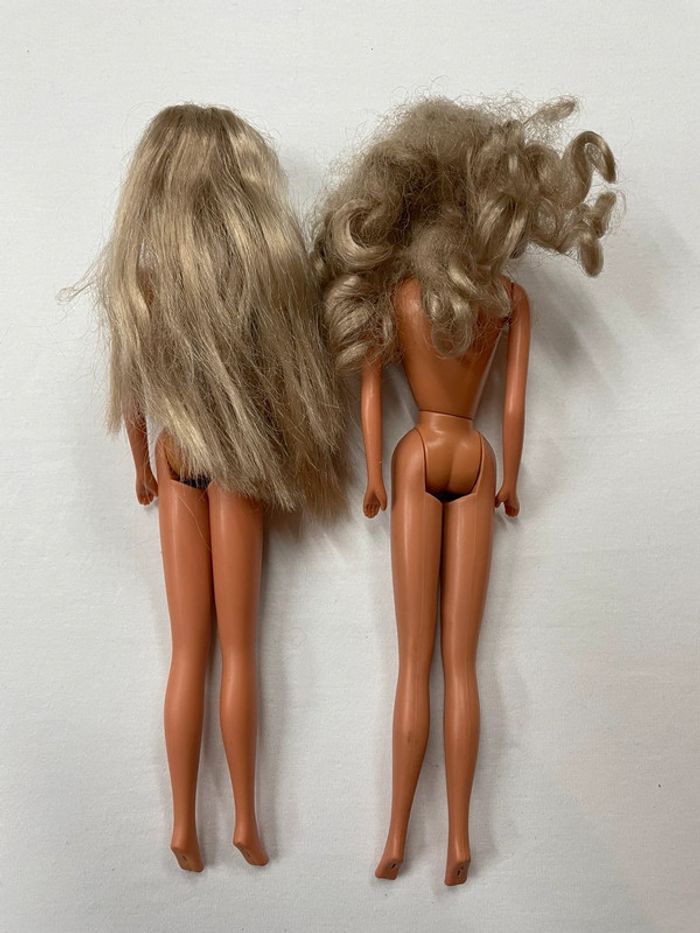 Lot de 2 poupées Simba cheveux gris - photo numéro 2