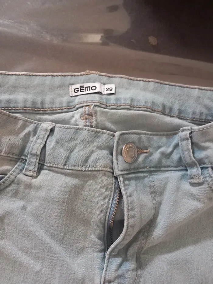 Jean élastique Gemo taille 38 - photo numéro 2