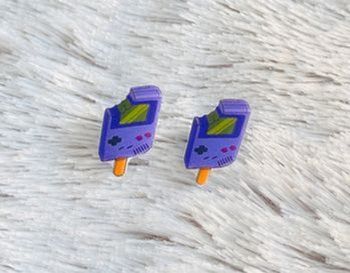 Boucles d’oreilles Fait Main Game boy