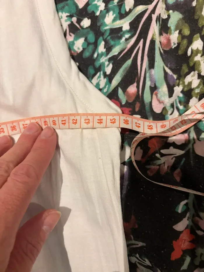 Robe débardeur blanche Grand Voile, taille 44 - photo numéro 6