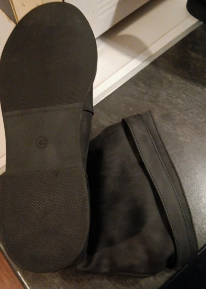 Bottines neuves gris - photo numéro 5