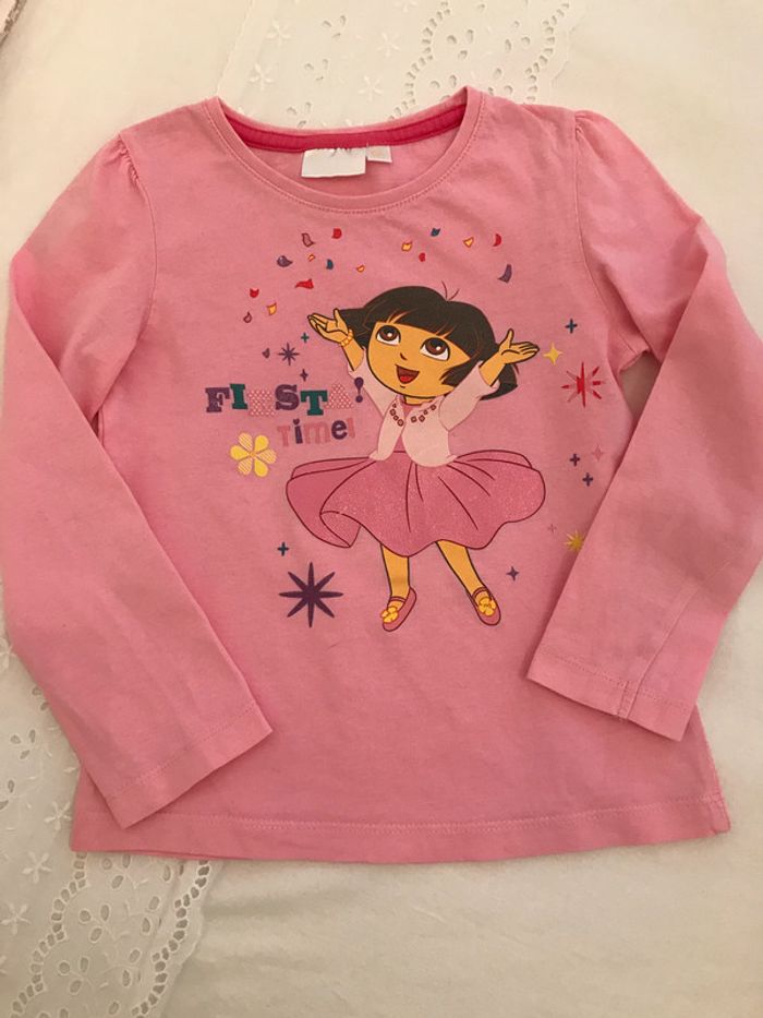 Lot de 2 Tee-Shirt Manches Longues 6 Ans - photo numéro 2