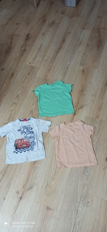 Lot de 3 t shirts 3 ans