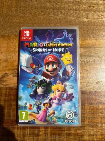Jeu switch mario + les lapin cretins
