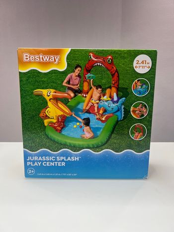 Bestway Aire de Jeux Jurassic Splash 241 x 140 x 137 cm piscine Dinosaures jurassic Park World