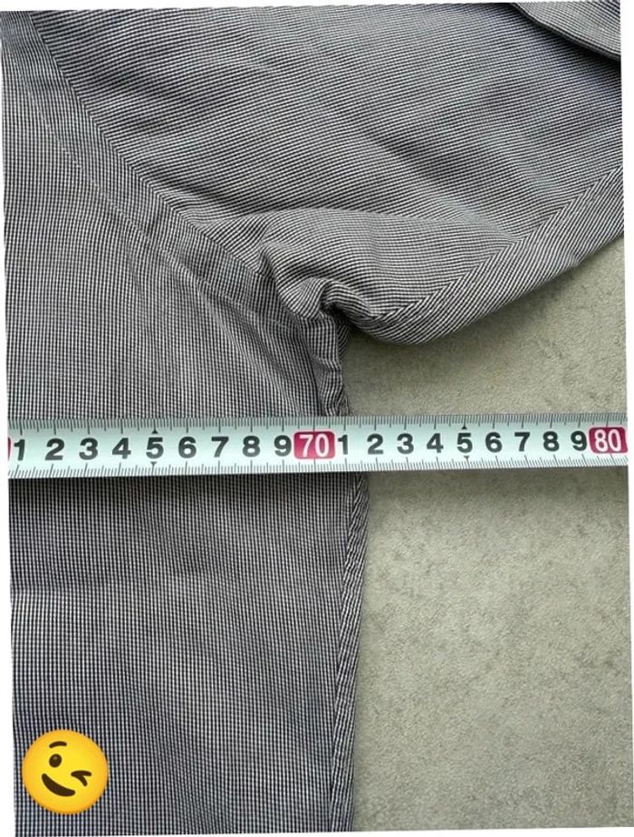 Chemise Ralph Lauren manches longues Taille XL gris noir Homme Men CHE126 - photo numéro 6