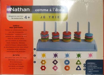 Nathan comme à l'école je trie neuf